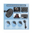 thumbnail image 3 of Regadera Xtellar de ducha Baño Circular Alta Presion Tipo Lluvia Ajustable Color Negro, 3 of 5