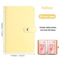 thumbnail image 4 of Ohufall A6 Large Capacity Money Saving Box Commemorative Banknote Cash Coin Storage Album Accounting Notebook, 4 of 4
