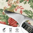 thumbnail image 6 of Yayeee Runner Rug for Bedroom 2'x6' Machine Washable Hallway Non Slip Mat, Retro Christmas Holly, 6 of 8