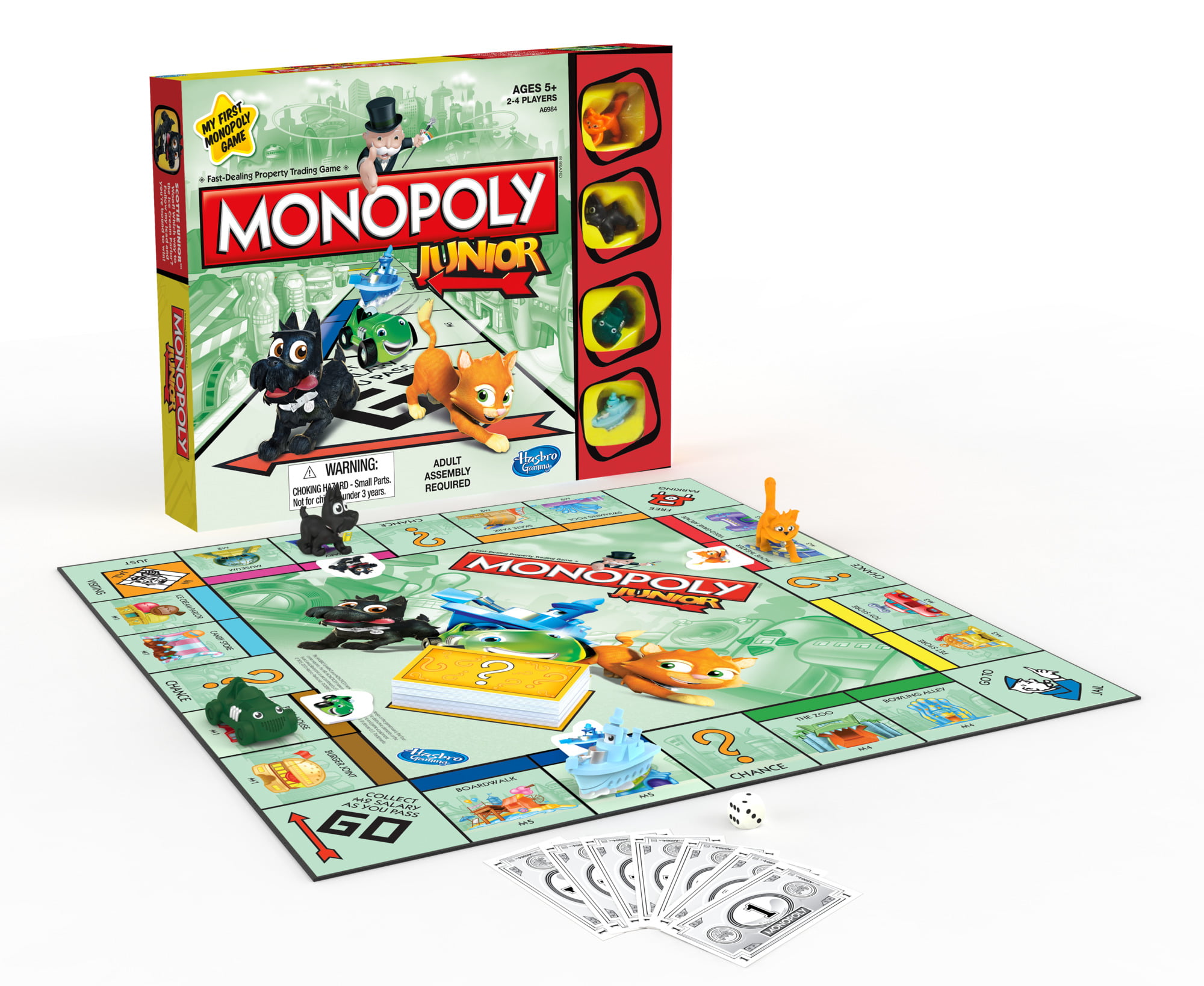 Board game monopoly junior 2 - new in blister the indestructible II