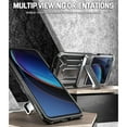 thumbnail image 5 of Poetic Spartan Case for Motorola Moto Razr + Plus 2023,[Kickstand][Hinge Protection][20FT Mil-Grade Drop Tested], Full-Body Rugged Shockproof Protective Cover with Kickstand, Metallic Gun Metal, 5 of 5