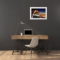 thumbnail image 3 of Brando, JJ 14x11 White Modern Wood Framed Museum Art Print Titled - Starry Night, 3 of 4