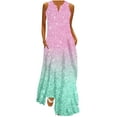 thumbnail image 2 of Wycnly Summer Dresses for Women Wedding Guest Dresses for Women Beach Loose Pocket Tank Long Sundresses Women Trendy Sequin V-Neck Sleeveless Maxi Sundress, 2 of 5