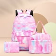 thumbnail image 3 of Smrinog Tie Dye Backpack Student Schoolbag Laptop Bookbag 3 Piece Insulated Lunch Box, 3 of 6