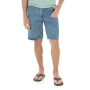 Angle View: Big Men's 5-Pocket Denim Shorts