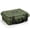 Green, variant on Waterproof Hard Case, Portable Protective Camera Case, Customizable Foam Case Fit Use of Camera, Drones, Equipments -13.5x11.4x5.3inch