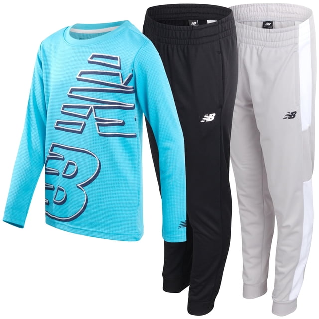 Chándal New Balance para niños, tejido gofrado, térmico, 8-20, tallas 18-20