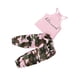 thumbnail image 3 of Guardurnaity Trajes de bebé Trajes de chaleco de niña infantil Pantalones cortos de bebé Traje de ropa de verano para niños pequeños conjuntos de ropa Rosado 80cm, 3 of 6
