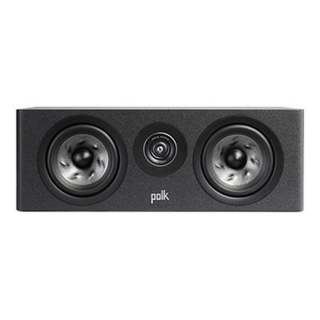 Polk Audio - Polk Reserve Series R300 Compact Center Channel Speaker, New 1" Pinnacle Ring Tweeter & Dual 5.25" Turbine Cone Woofers - Black