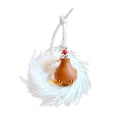thumbnail image 4 of Llavero de pollo con adorno de animal para bolso de graduación, regalos de cumpleaños, hombres y mujeres, 4 of 8