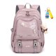 thumbnail image 1 of Mochilas escolares grandes para niñas, bolsa para libros de escuela primaria, mochila escolar impermeable para niños Fivean  unisex, 1 of 2