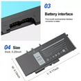 thumbnail image 2 of Battery for Dell Latitude 451-BBZG, 2 of 4