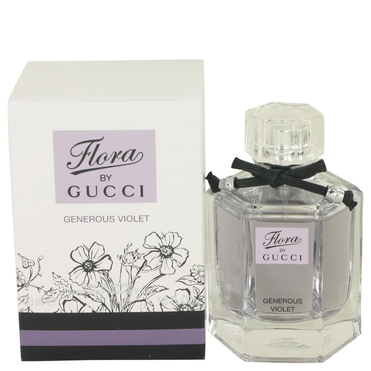 Flora Generous Violet by Gucci Eau De Toilette Spray 1.7 oz Women