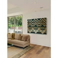 thumbnail image 5 of Marmont Hill - "Blue and Black" Painting Print on Natural Pine Wood, 5 of 7