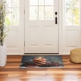 thumbnail image 6 of Doormat Door Mat 32x20 Inches Outdoor Doormats Bath Rugs Front Door Carpet Dust Cushion Porch Mat Living Room Mat Balcony Mat Kitchen Mat Red Christmas Candle, 6 of 8