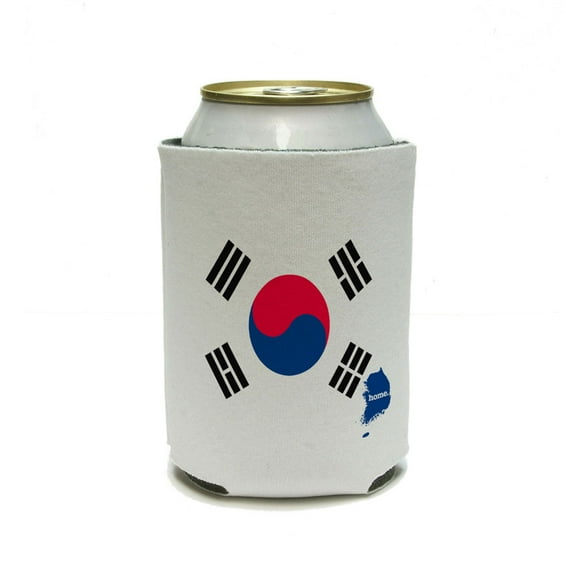 South Korea Home Country Can Cooler Drink Insulated Holder - Flag