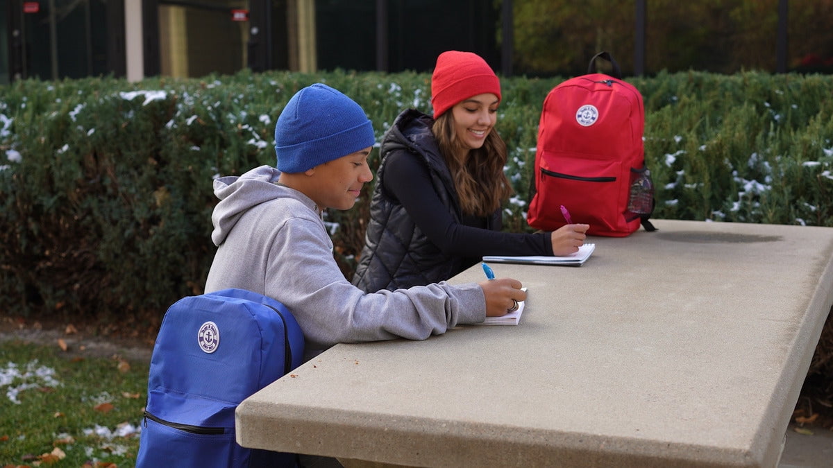 Yacht & Smith Kids Winter Beanie Hat Assorted Colors Bulk Pack Warm Acrylic Cap