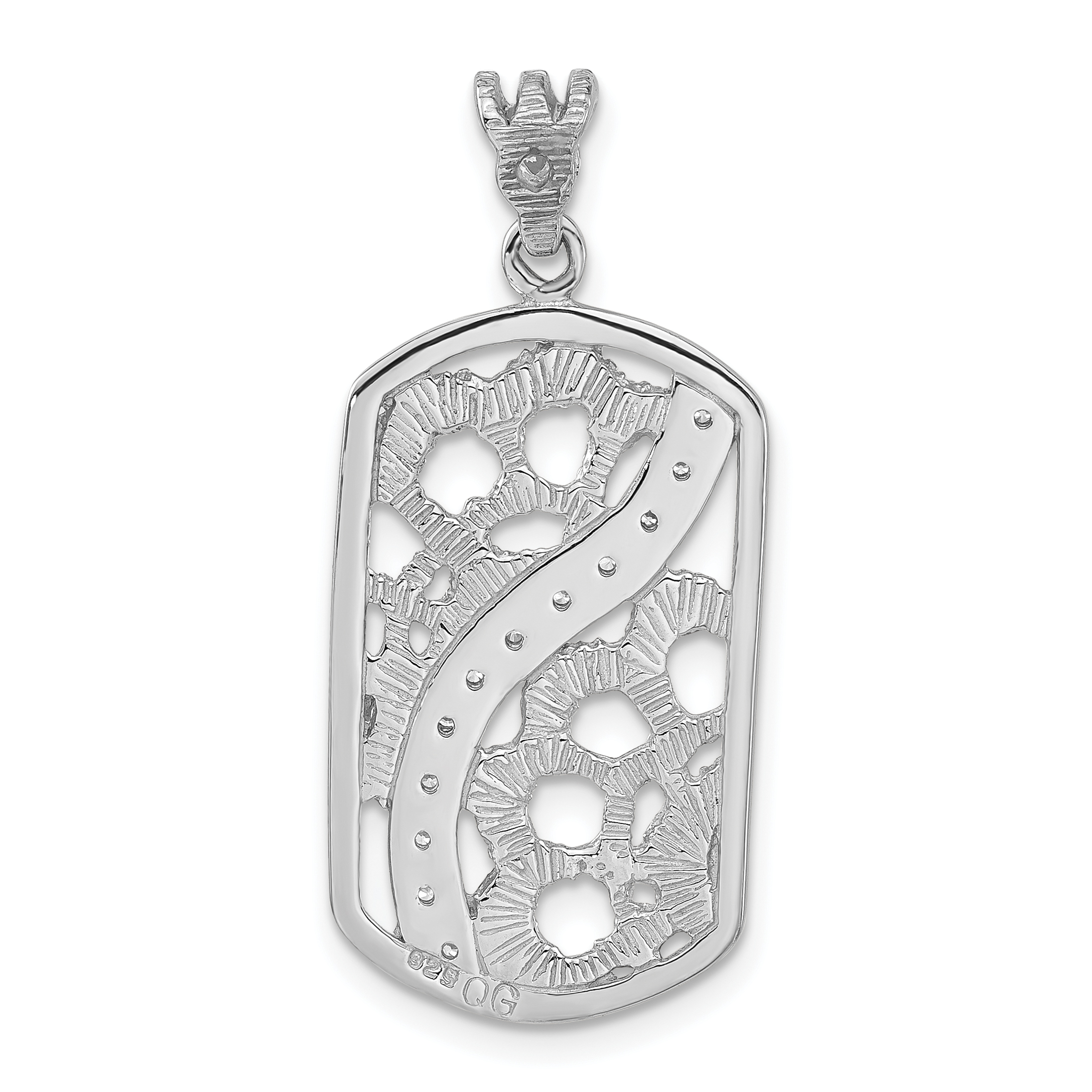 Jewelry Pendants Mireval Sterling Silver AntiTarnish Treated