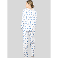 thumbnail image 3 of Set De 2 Pijamas Afelpadas Mujer Polar Pantalón Sudadera Ropa Invierno UNITALLA, 3 of 5
