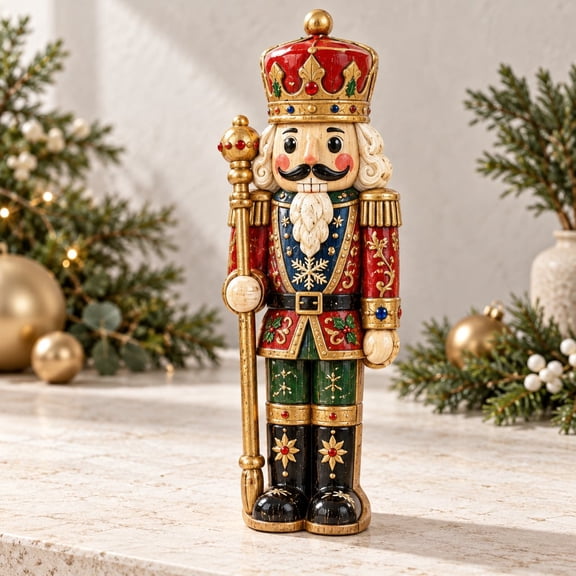 Christmas Nutcracker Wooden Figurine