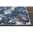 thumbnail image 4 of kathy ireland Home Heritage Abstract Beige/Blue 9'3" x 12'9" Area Rug, (9x13), 4 of 6