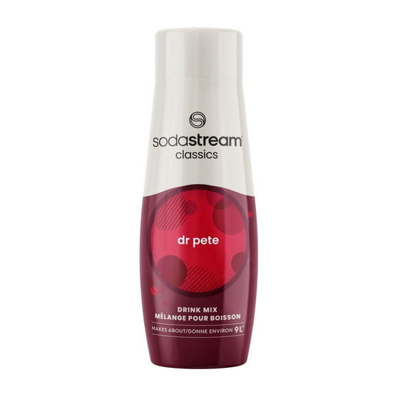 SodaStream Classic, Dr. Pete Flavour, 440 mL