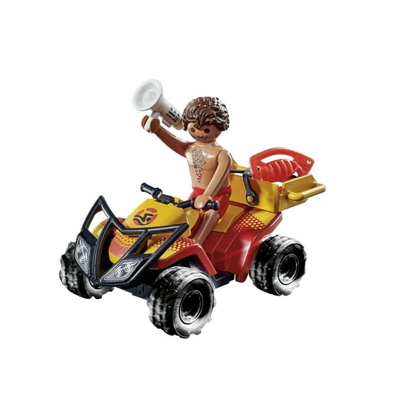 Playmobil Sauveteur en mer et quad