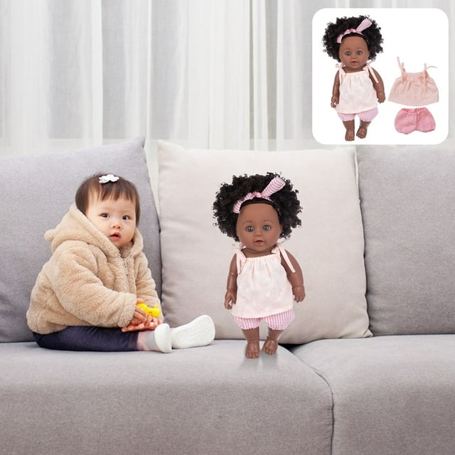 Meitianfacai Poupée Émaillée 12 Pouces Mini Poupée Émaillée Jouet pour Enfants