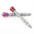 thumbnail image 4 of 5Pcs Single Color Single Head Cross Screwdriver Bit Cemented Carbide Magnetic Electric Screwdriver Bit 5 Color, 4 of 4