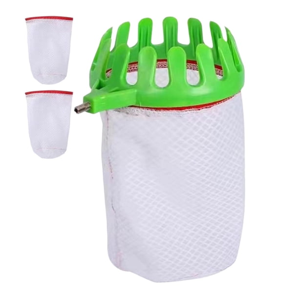 Colector de frutas Conveniente Recolector de frutas profundo portátil Herramientas de jardín Recolección de frutas Verde kusrkot recolector de frutas