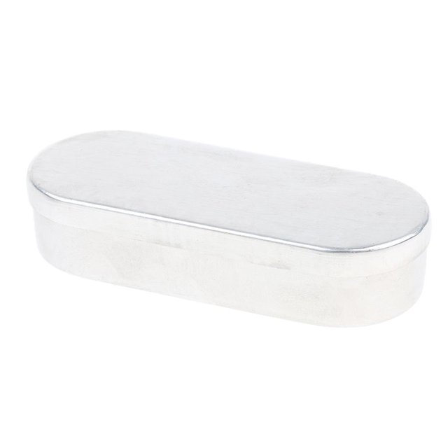 Caja de instrumentos quirúrgicos de aluminio Caja de herramientas es Bandeja de desinfección, 5 tamaños 10 ml Baoblaze Organizador de agujas
