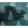 thumbnail image 4 of oneOone Viscose Chiffon Fabric Paisley Block Printed Craft Fabric BTY 42 Inch Wide, 4 of 4