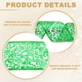 thumbnail image 3 of Uxcell Glitter Mesh Wired Ribbon for Christmas Gift Wrapping and Crafts Green, 3 of 7