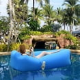 thumbnail image 4 of Inflatable Hammock, Portable Reclining Inflatable Sofa, Inflatable Recliner with Pillow for Camping, Vacation, Hiking, Beach, 4 of 5