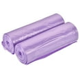 thumbnail image 1 of Unique Bargains 4-6 Gallon Small Trash Bags Waste Basket Liners Purple, 40 Counts / 2 Rolls, 1 of 5