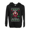 thumbnail image 2 of Wild Bobby Merry Blitzmas, Football Christmas Sweater Design | Holiday Unisex Premium Graphic Hoodie Sweatshirt, 2 of 5