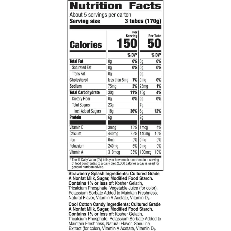 Go Gurt Yogurt Carbs med.tu.ac.th