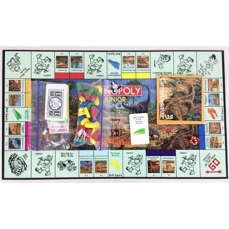 Monopoly Junior Dinosaur Edition Rules