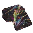 thumbnail image 4 of Easygdp Colorful Dragon Head Profile para Estuche de Lápices con Tapa Flip, Suministros de Oficina y Universidad para Adolescentes y Adultos, 4 of 7