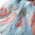 thumbnail image 4 of Clearance! Lisingtool Scarf for Women Scarfs for Women Lightweight Print Floral Pattern Scarf Shawl Fashion Scarves Sunscreen Shawls and Wraps for Spring Blue Promotion Sale, 4 of 5