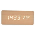 thumbnail image 4 of Reloj Despertador De Carga Inalámbrica Con Detección De Temperatura, Tres Configuraciones De Alarma Para Una Planificación De Vida Conveniente, Reloj Electrónico LED Estable Y, 4 of 7