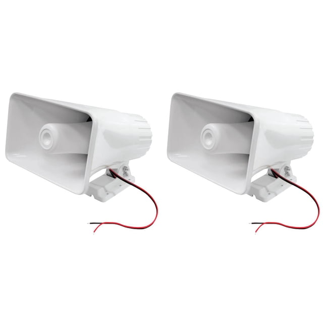 Bocina PA Speakers Pyle de 8 pulgadas, 65 W, 8 ohmios, soporte ajustable, paquete de 2