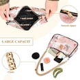 thumbnail image 2 of FORMRS Womens Shoulder Bag with Chain Strap Clutch Purse Cute Tote Handbag, Pink Christmas Snowman, 2 of 7