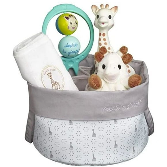 Il Était Une Fois: Sophie La Girafe - Corbeille de Naissance - Nouveau-né - Unisex - Ensemble Cadeau