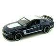 thumbnail image 2 of Diecast Car & Mechanic Set Package - Ford Mustang Boss 302, Dark Blue - Maisto 34269 - 1/24 Scale Diecast Model Toy Car w/Mechanic Set, 2 of 3