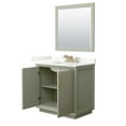 thumbnail image 2 of Wyndham Collection Wcf414136s-Qtz-Us3m34 Strada 36" Free Standing Single Basin Vanity Set, 2 of 7