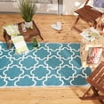 thumbnail image 3 of DII Design Imports Indoor Outdoor 3 x 6 Ft Reversible Woven Rug, Storm Blue, 3 of 7