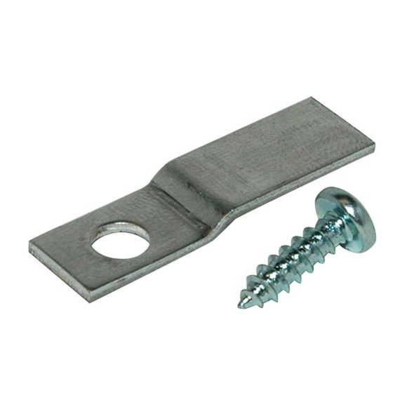 Clip de pantalla BARTON KRAMER Estilo Z de aluminio 1,6 x 3,2 cm
