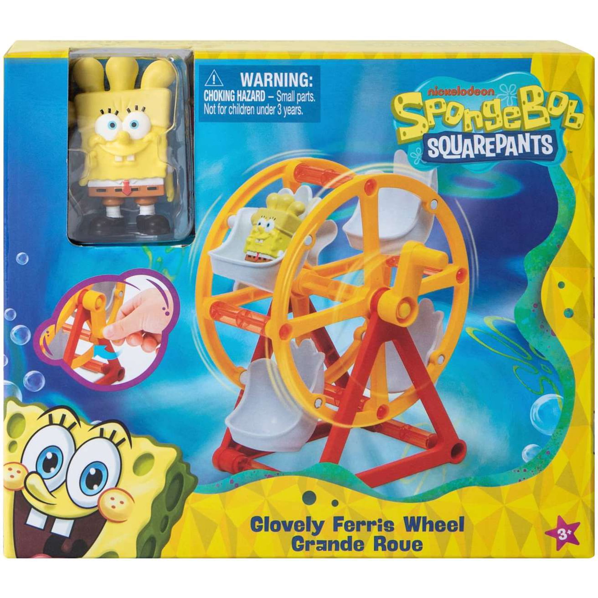 Spongebob Squarepants Glovely Ferris Wheel Mini Playset