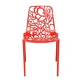thumbnail image 3 of Modern Devon Aluminum Chair - Red, 3 of 7